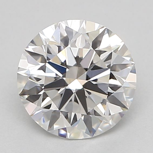 0.51 carat F-VVS2 Excellent cut Natūralus Round Deimantas (1)