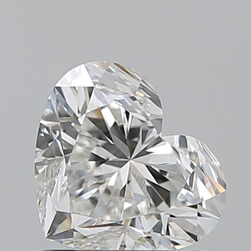1.01 carat I-VS1 Natūralus Heart Deimantas (1)