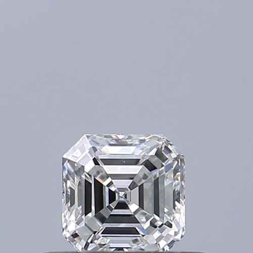 0.31 carat D-VVS2 Natūralus Asscher Deimantas (1)