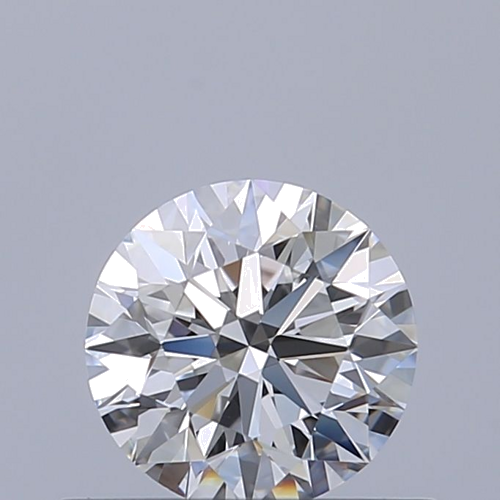 0.52 carat D-VVS2 Excellent cut Natūralus Round Deimantas (1)