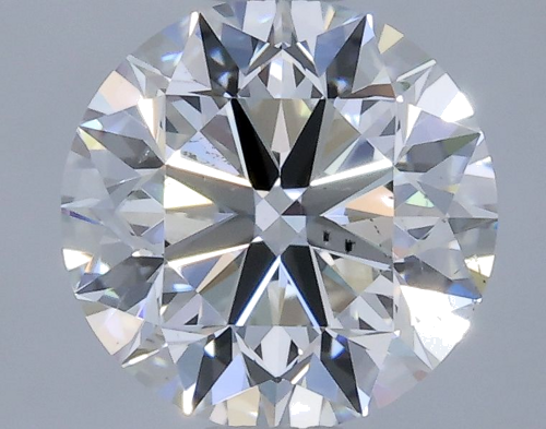 0.91 carat F-SI1 Very Good cut Natūralus Round Deimantas (1)