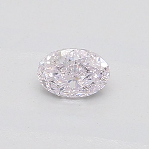 0.3 carat Very Light Pink-VS1 Natūralus Oval Deimantas (1)