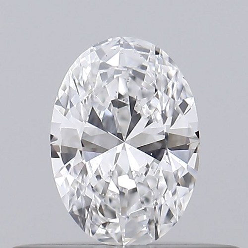 0.3 carat D-VS2 Natūralus Oval Deimantas (1)