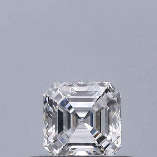 0.3 carat F-VVS1 Natūralus Asscher Deimantas (1)