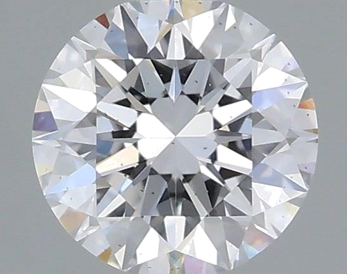 0.43 carat D-SI1 Excellent cut Natūralus Round Deimantas (1)