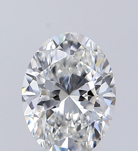0.6 carat F-VS1 Natūralus Oval Deimantas (1)