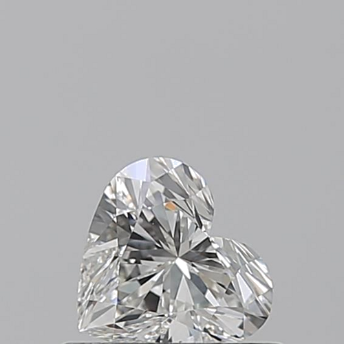 0.51 carat H-VS1 Natūralus Heart Deimantas (1)