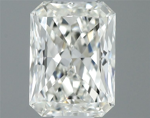 0.4 carat I-VVS2 Natūralus Radiant Deimantas (1)