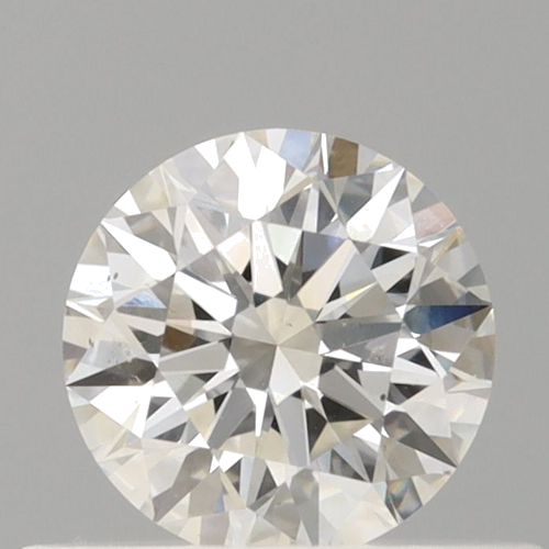 0.44 carat I-SI1 Excellent cut Natūralus Round Deimantas (1)