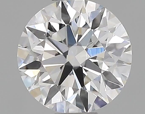 0.56 carat D-VVS1 Excellent cut Natūralus Round Deimantas (1)