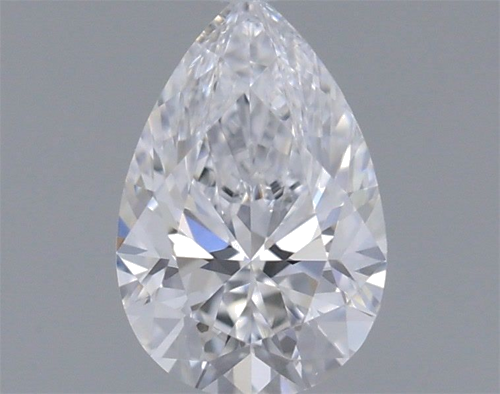 0.32 carat D-VS1 Natūralus Pear Deimantas (1)