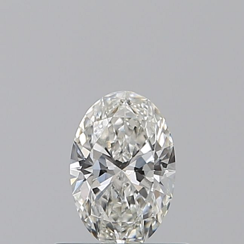 0.5 carat G-SI1 Natūralus Oval Deimantas (1)