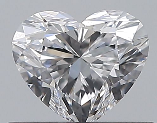 0.35 carat D-IF Natūralus Heart Deimantas (1)