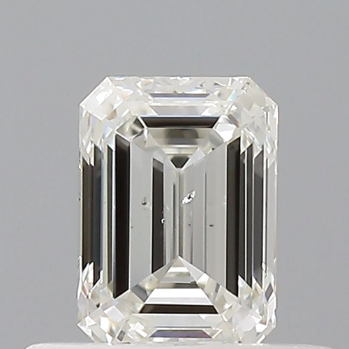 0.51 carat I-SI2 Natūralus Emerald Deimantas (1)