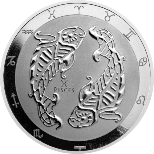 1 oz Pisces 2024 (Zodiac Series) Tokelau silver coin (1)