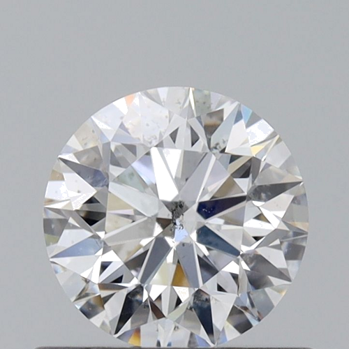0.51 carat F-SI1 Excellent cut Natūralus Round Deimantas (1)