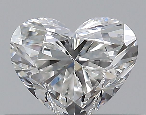 0.4 carat F-VS2 Natūralus Heart Deimantas (1)