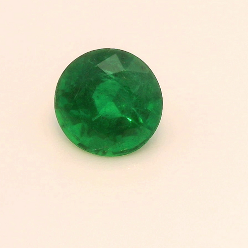 0.47 carat GREEN Round Smaragdas (1)
