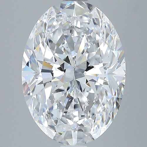 3.3 carat D-SI1 Natūralus Oval Deimantas (1)
