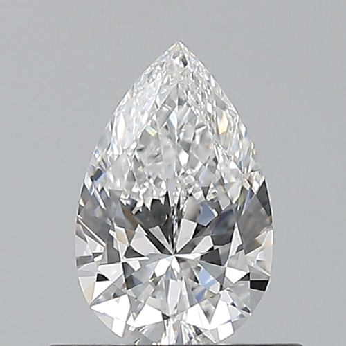 0.5 carat E-VS1 Natūralus Pear Deimantas (1)