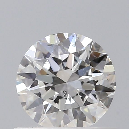 0.5 carat F-SI2 Excellent cut Natūralus Round Deimantas (1)