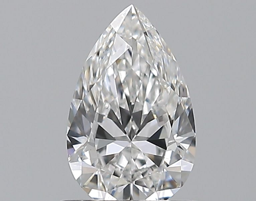 0.65 carat E-VS1 Natūralus Pear Deimantas (1)