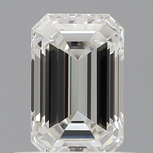 0.53 carat H-VVS2 Natūralus Emerald Deimantas (1)