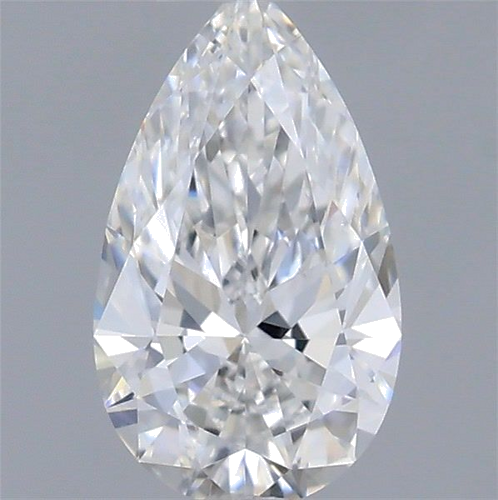 0.4 carat E-VS2 Natūralus Pear Deimantas (1)