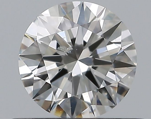 0.5 carat G-SI2 Excellent cut Natūralus Round Deimantas (1)