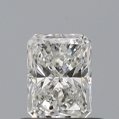 0.5 carat H-VVS1 Natūralus Radiant Deimantas (1)