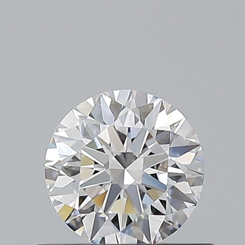 0.51 carat D-VVS2 Excellent cut Natūralus Round Deimantas (1)