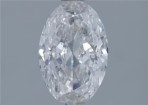 1.01 carat F-SI2 Natūralus Oval Deimantas (1)
