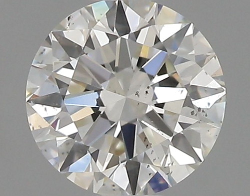 0.59 carat I-SI2 Excellent cut Natūralus Round Deimantas (1)