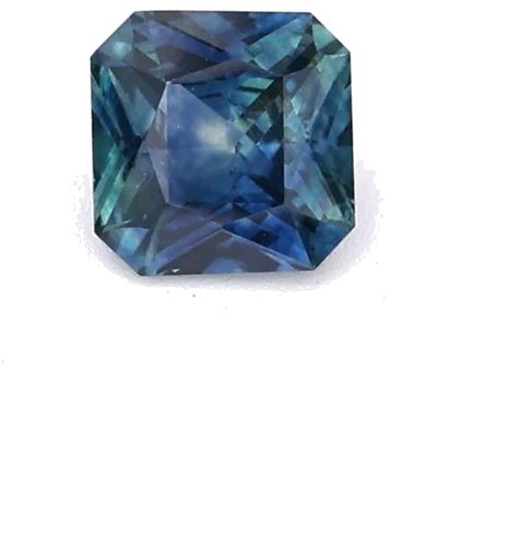 0.67 carat GREEN Radiant Safyras (1)