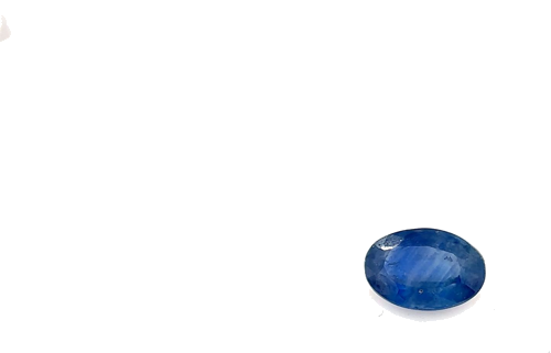 0.51 carat BLUE Oval Safyras (1)