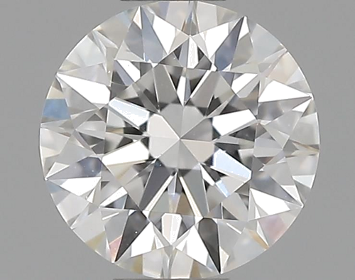 0.44 carat F-VVS1 Excellent cut Natūralus Round Deimantas (1)