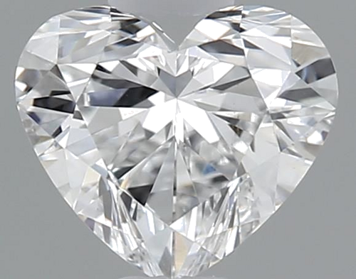 0.34 carat E-VS2 Natūralus Heart Deimantas (1)