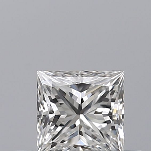 0.32 carat D-VVS1 Natūralus Princess Deimantas (1)