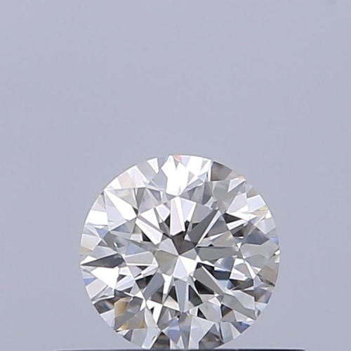 0.37 carat F-VVS1 Excellent cut Natūralus Round Deimantas (1)