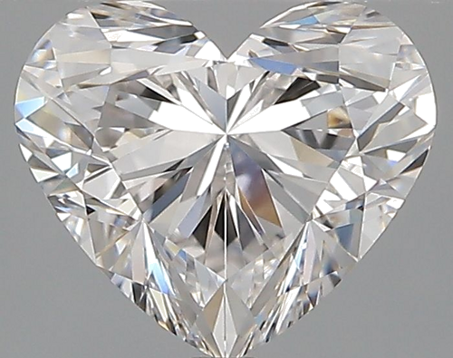 1.7 carat F-VVS1 Natūralus Heart Deimantas (1)