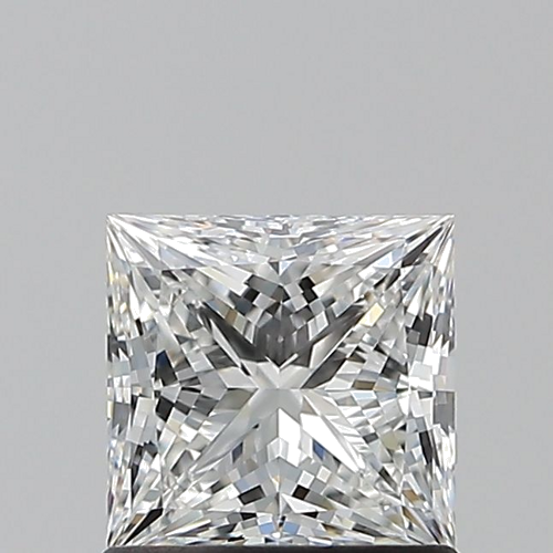0.9 carat E-VS1 Natūralus Princess Deimantas (1)