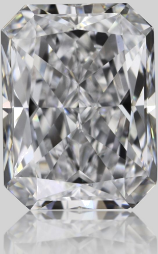 0.7 carat D-VS1 Natūralus Radiant Deimantas (1)