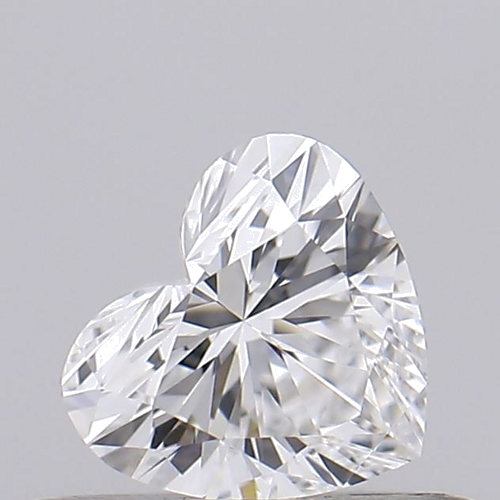 0.3 carat D-VVS2 Natūralus Heart Deimantas (1)