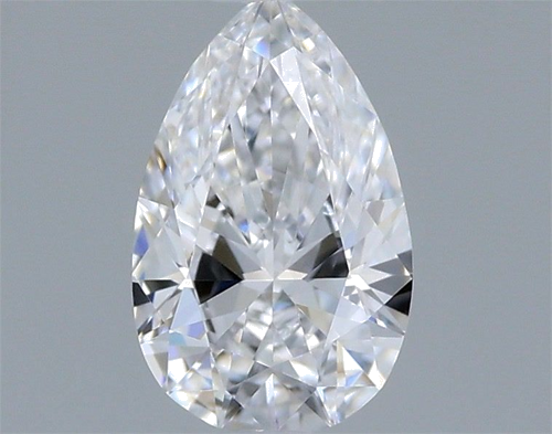 0.35 carat D-VS1 Natūralus Pear Deimantas (1)