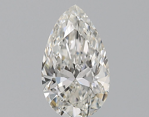 0.59 carat G-VS1 Natūralus Pear Deimantas (1)