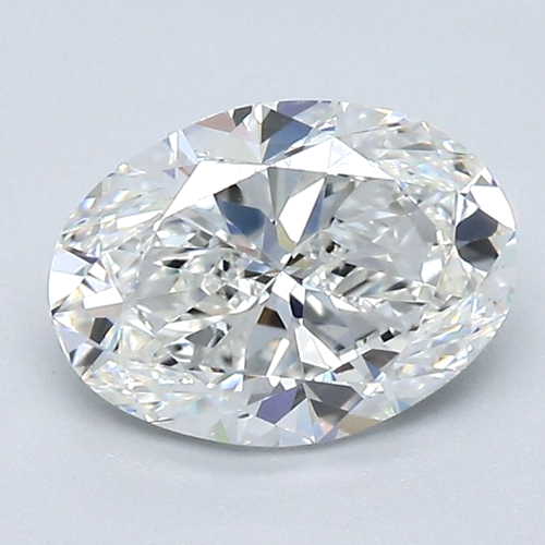 1.51 carat F-VVS2 Natūralus Oval Deimantas (1)