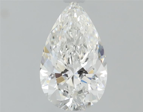 0.7 carat G-SI1 Natūralus Pear Deimantas (1)
