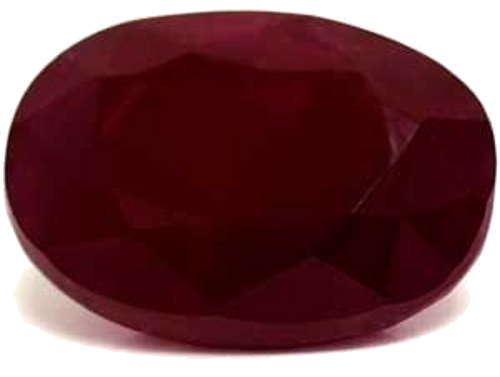 2.04 carat RED Oval Rubinas (1)