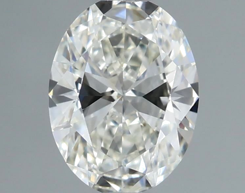 0.56 carat K-VVS1 Natūralus Oval Deimantas (1)