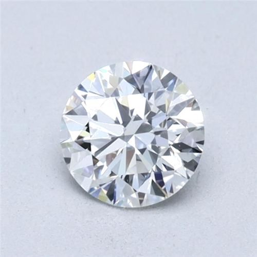 0.4 carat F-IF Excellent cut Natūralus Round Deimantas (1)